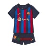 Oficiální Fotbalový Dres FC Barcelona Domácí 2022-23 pro Děti